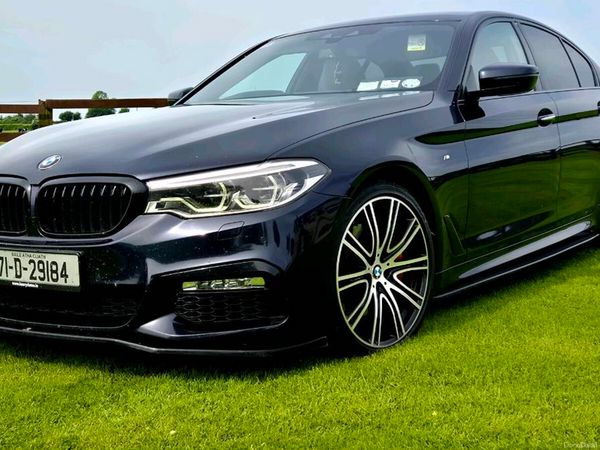 BMW 5-Series Saloon, Diesel, 2017, Black