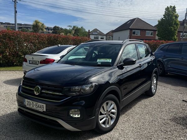Volkswagen T-Cross Estate/Jeep, Petrol, 2020, Black