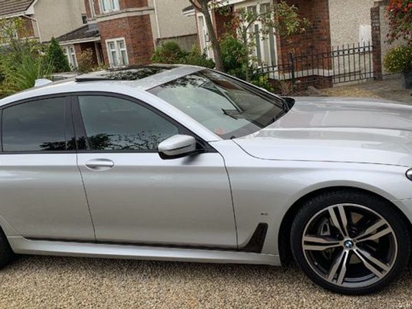 BMW 7-Series Saloon, Petrol Plug-in Hybrid, 2017, Silver