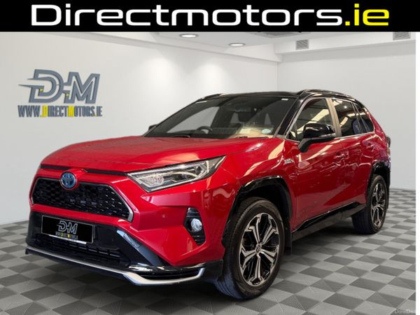 Toyota RAV4 SUV, Petrol Plug-in Hybrid, 2022, Red