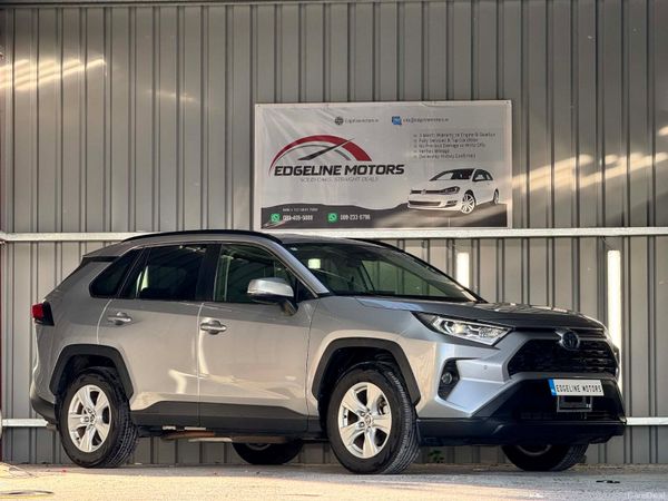 Toyota RAV4 Hatchback, Petrol Hybrid, 2020, Silver