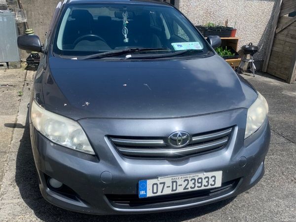 Toyota Corolla Saloon, Petrol, 2007, Grey