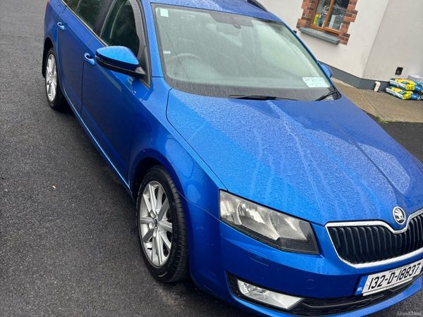 Skoda Octavia Estate, Diesel, 2013, Blue