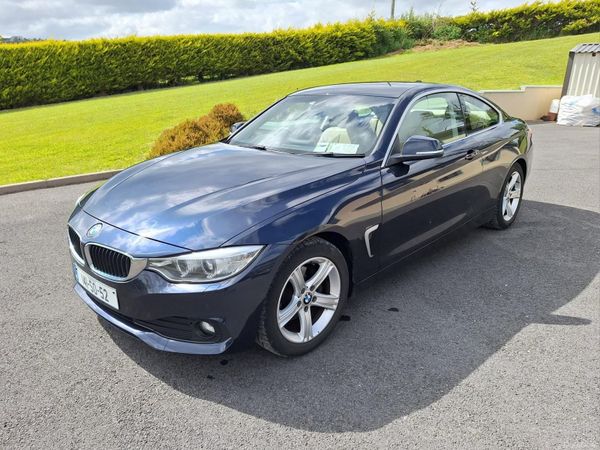 BMW 4-Series Coupe, Diesel, 2014, Blue