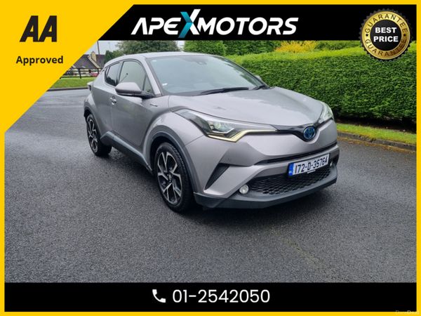 Toyota C-HR SUV, Petrol Hybrid, 2017, Silver