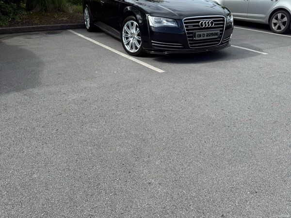 Audi A8 Saloon, Diesel, 2013, Black