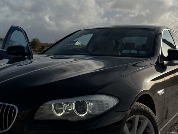 BMW 5-Series Saloon, Diesel, 2011, Black