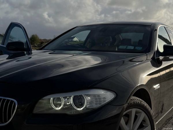 BMW 5-Series Saloon, Diesel, 2011, Black