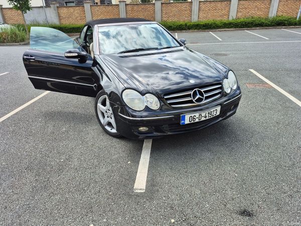 Mercedes-Benz CLK Convertible, Petrol, 2006, Black