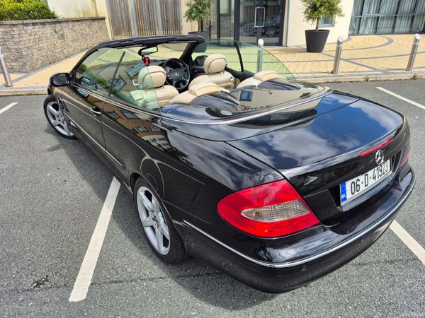 Mercedes-Benz CLK Convertible, Petrol, 2006, Black