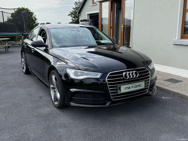 Audi A6 Saloon, Diesel, 2017, Black