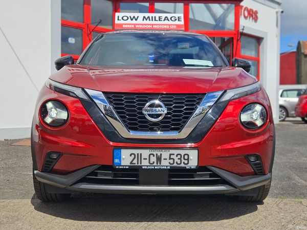 Nissan Juke SUV, Petrol, 2021, Red