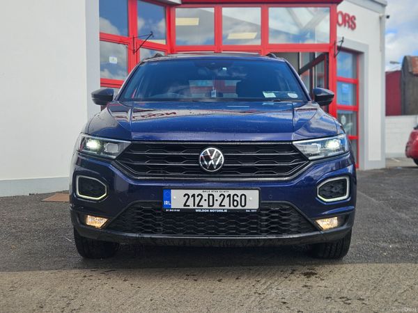 Volkswagen T-Roc SUV, Petrol, 2021, Blue