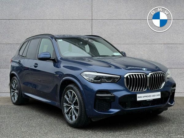 BMW X5 SUV, Petrol Plug-in Hybrid, 2022, Blue