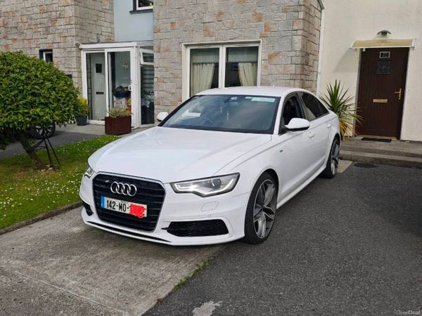 Audi A6 Saloon, Diesel, 2014, White