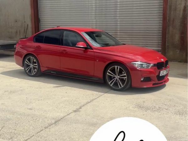 BMW 3-Series Saloon, Diesel, 2016, Red