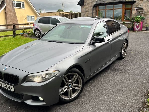 BMW 5-Series Saloon, Diesel, 2012, Grey