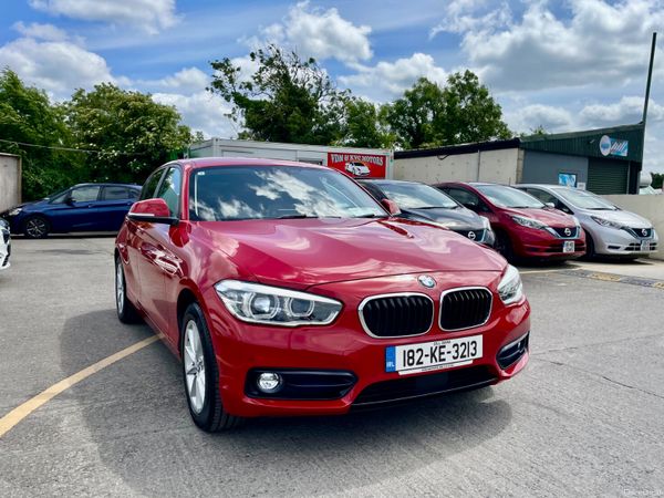 BMW 1-Series Hatchback, Diesel, 2018, Red