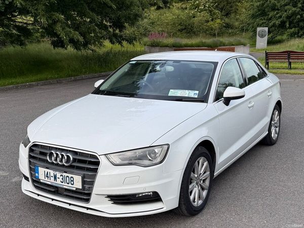 Audi A3 Saloon, Petrol, 2014, White