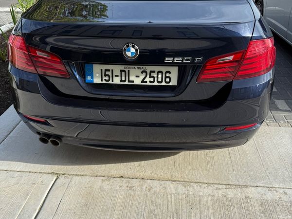 BMW 5-Series Saloon, Diesel, 2015, Blue