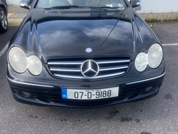 Mercedes-Benz CLK Coupe, Petrol, 2007, Black