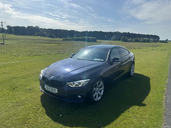 BMW 4-Series Saloon, Diesel, 2015, Blue