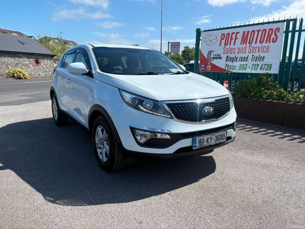 Kia Sportage SUV, Diesel, 2016, White