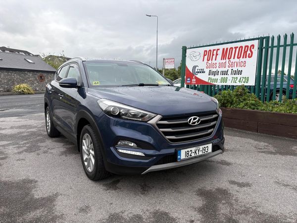 Hyundai Tucson SUV, Diesel, 2018, Blue