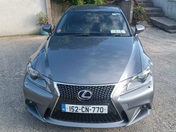 Lexus IS Saloon, Petrol Hybrid, 2015, Grey