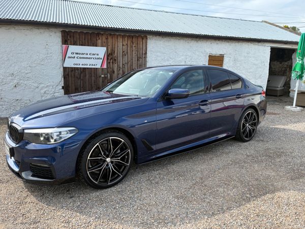 BMW 5-Series Saloon, Diesel, 2020, Blue