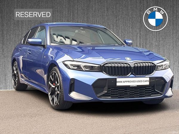 BMW 3-Series Saloon, Petrol Plug-in Hybrid, 2025, Blue
