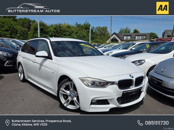 BMW 3-Series Estate, Diesel, 2014, White