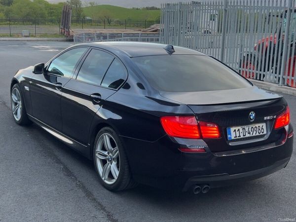 BMW 5-Series Saloon, Diesel, 2011, Black