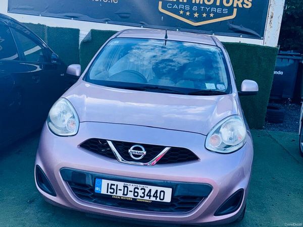Nissan March Hatchback, Petrol, 2015, Pink