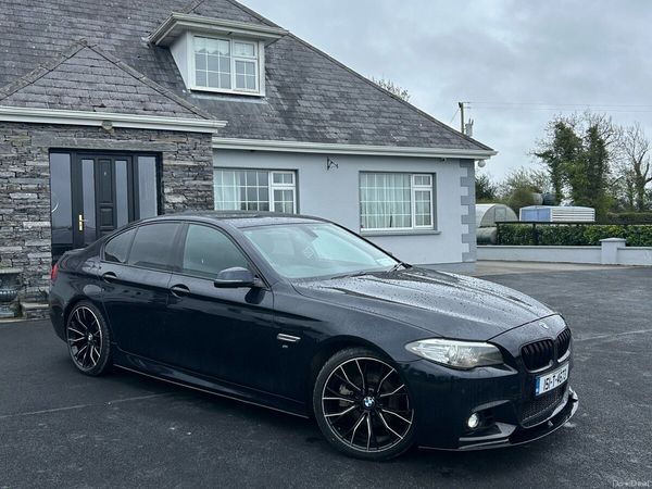 BMW 5-Series Saloon, Diesel, 2015, Black