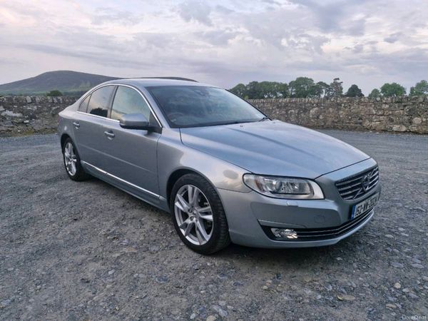 Volvo S80 Saloon, Petrol, 2015, Silver