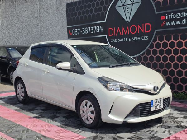 Toyota Vitz Hatchback, Petrol, 2016, White