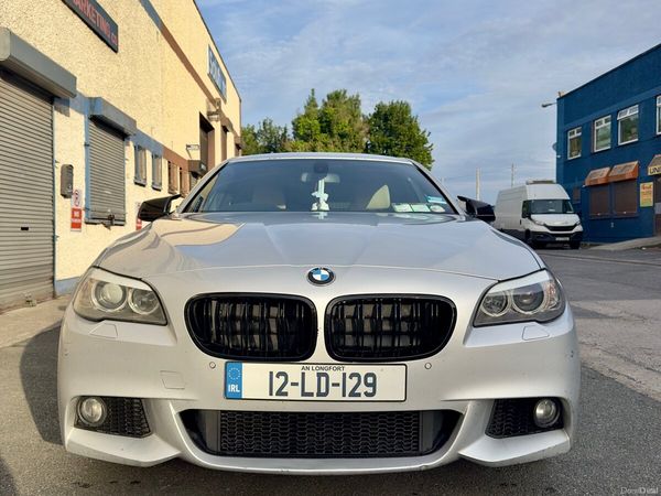 BMW 5-Series Saloon, Diesel, 2012, Silver