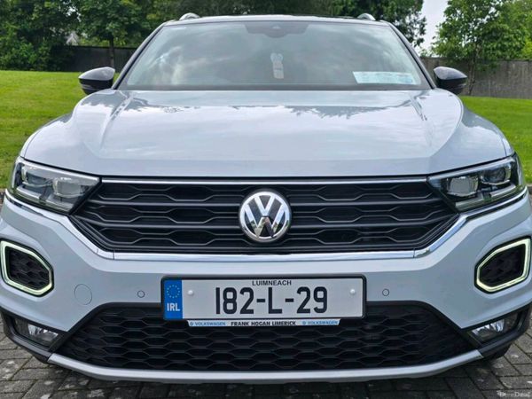 Volkswagen T-Roc SUV, Petrol, 2018, White