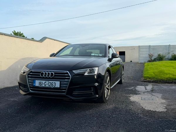 Audi A4 Saloon, Diesel, 2016, Black