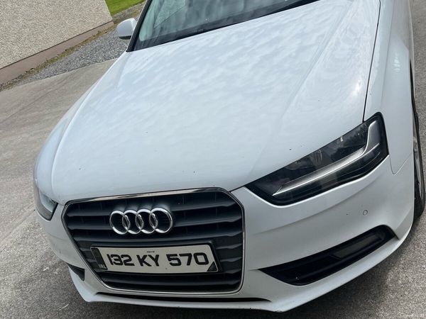 Audi A4 Saloon, Diesel, 2013, White