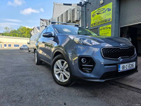 Kia Sportage SUV, Diesel, 2018, Blue
