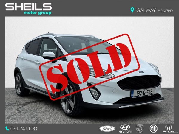 Ford Fiesta Hatchback, Petrol, 2019, White