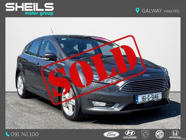 Ford Focus Hatchback, Diesel, 2016, Grey