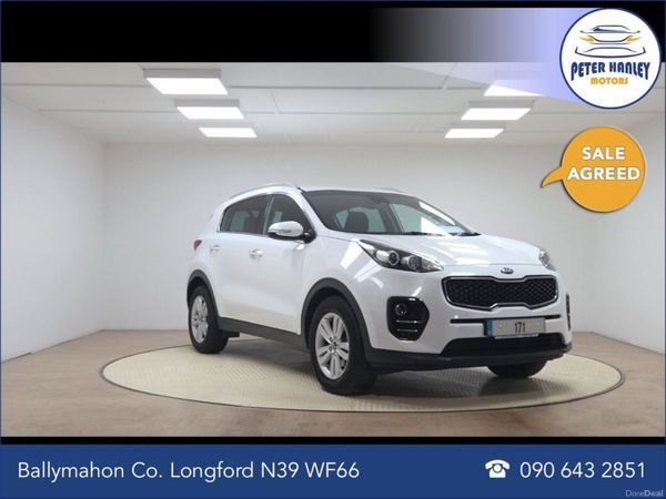 Kia Sportage SUV, Diesel, 2017, White