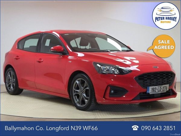 Ford Focus Hatchback, Diesel, 2019, Red