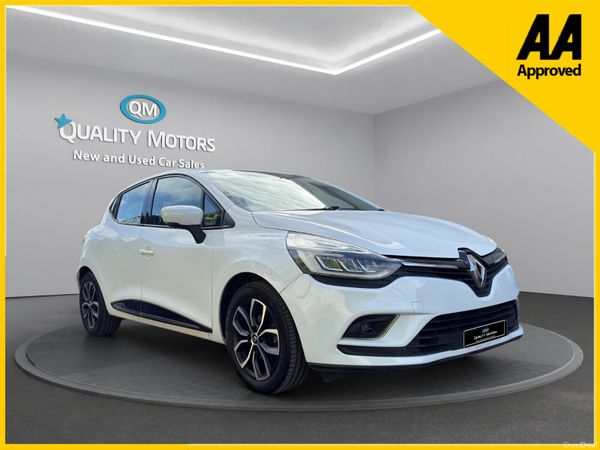 Renault Clio Hatchback, Petrol, 2017, White