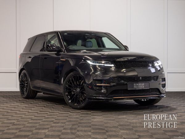 Land Rover Range Rover Sport SUV, Petrol Plug-in Hybrid, 2022, Black
