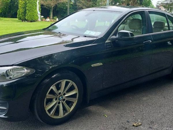 BMW 5-Series Saloon, Diesel, 2014, Black