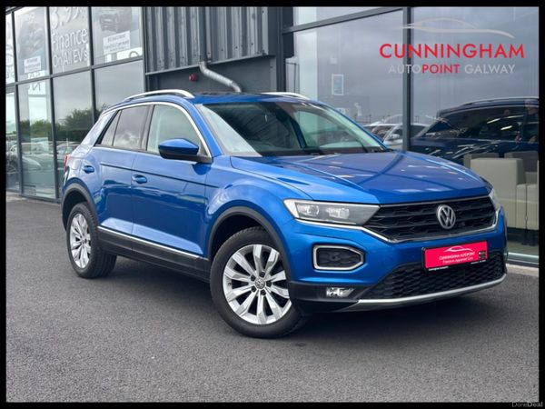 Volkswagen T-Roc Hatchback, Petrol, 2018, Blue